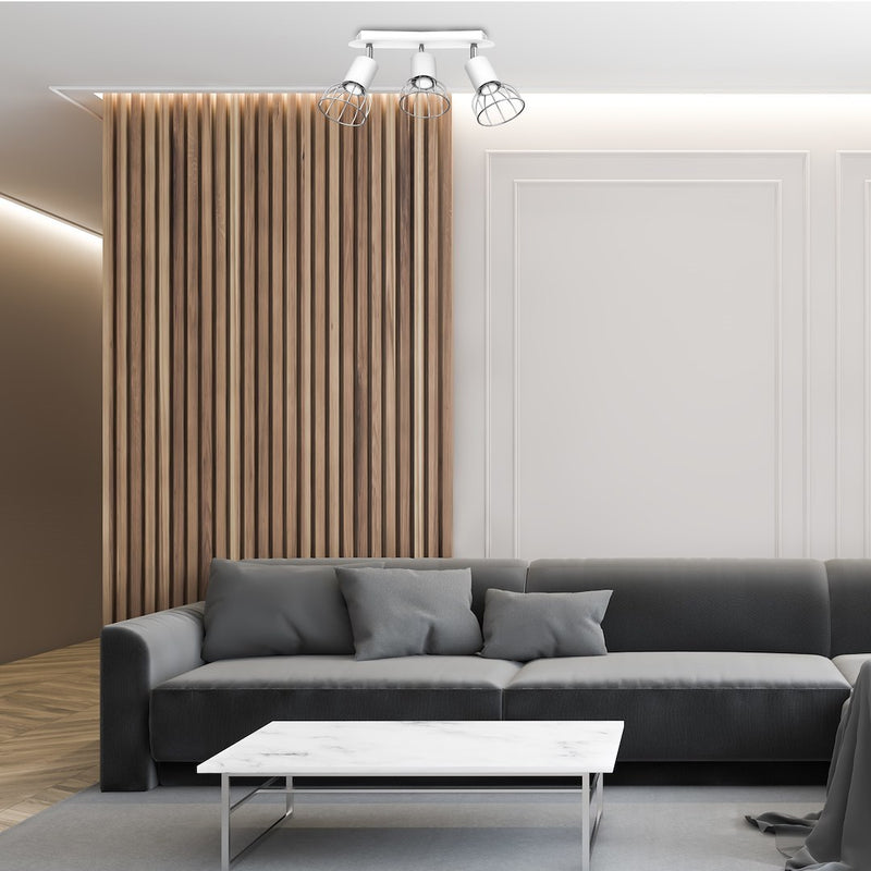 Milagro Dante 3L ceiling lamp GU10 H 16cm