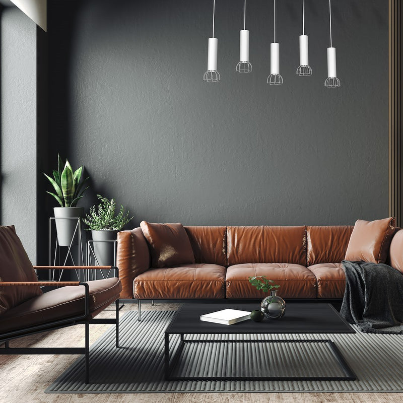 Milagro Dante 5L pendant lamp GU10