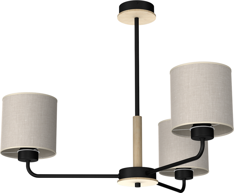 Milagro Atlanta 3L chandelier E27 H 52cm