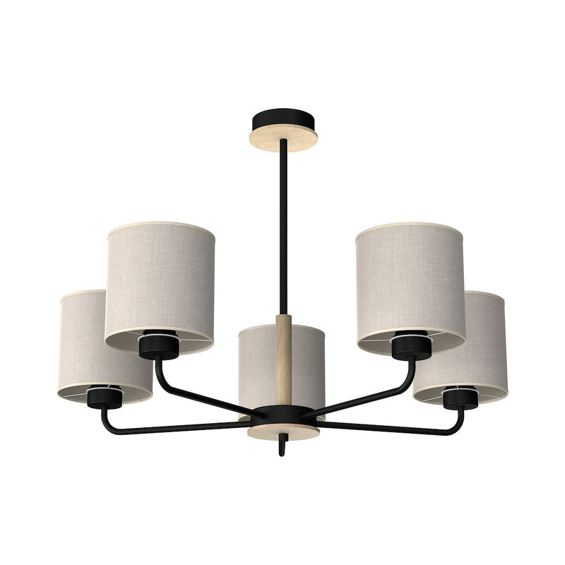 Milagro Atlanta 5L chandelier E27 H 52cm