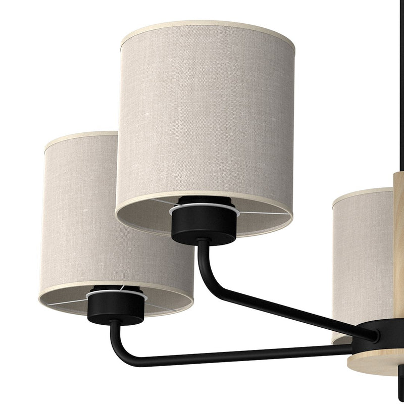 Milagro Atlanta 5L chandelier E27 H 52cm