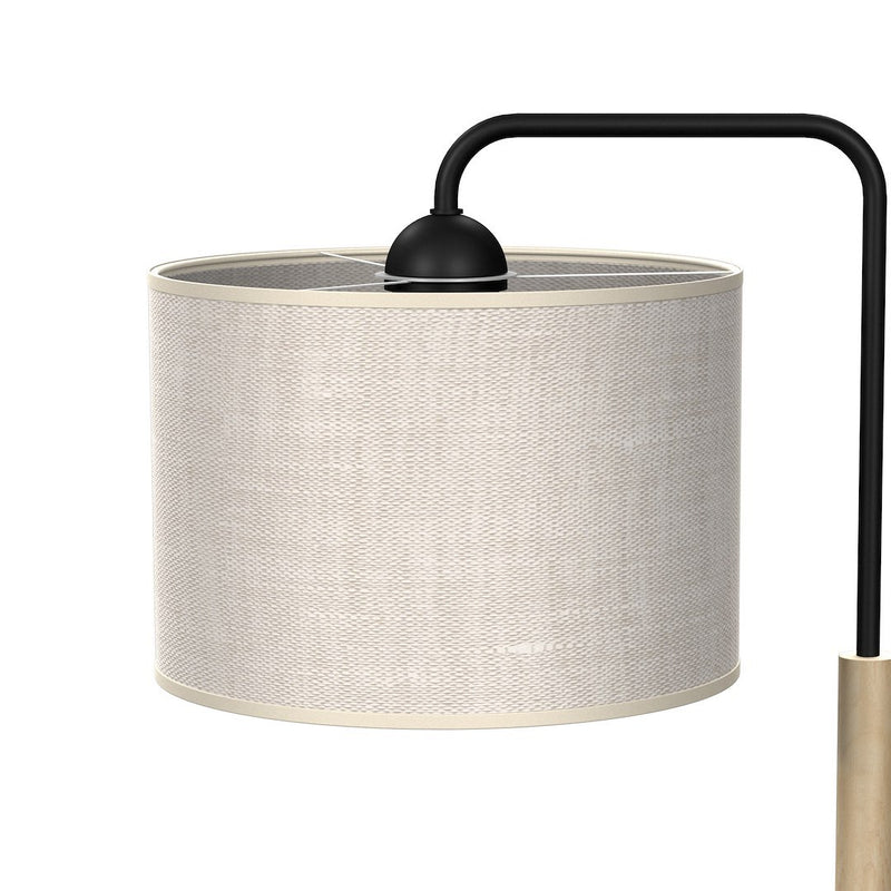 Milagro Atlanta 1L table lamp E27 H 37cm