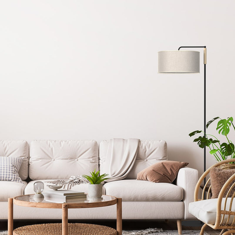 Milagro Atlanta 1L floor lamp E27 H 150cm