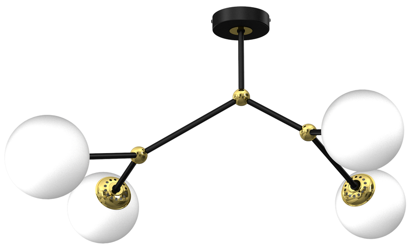 Milagro Joy 4L ceiling lamp E14 H 39cm