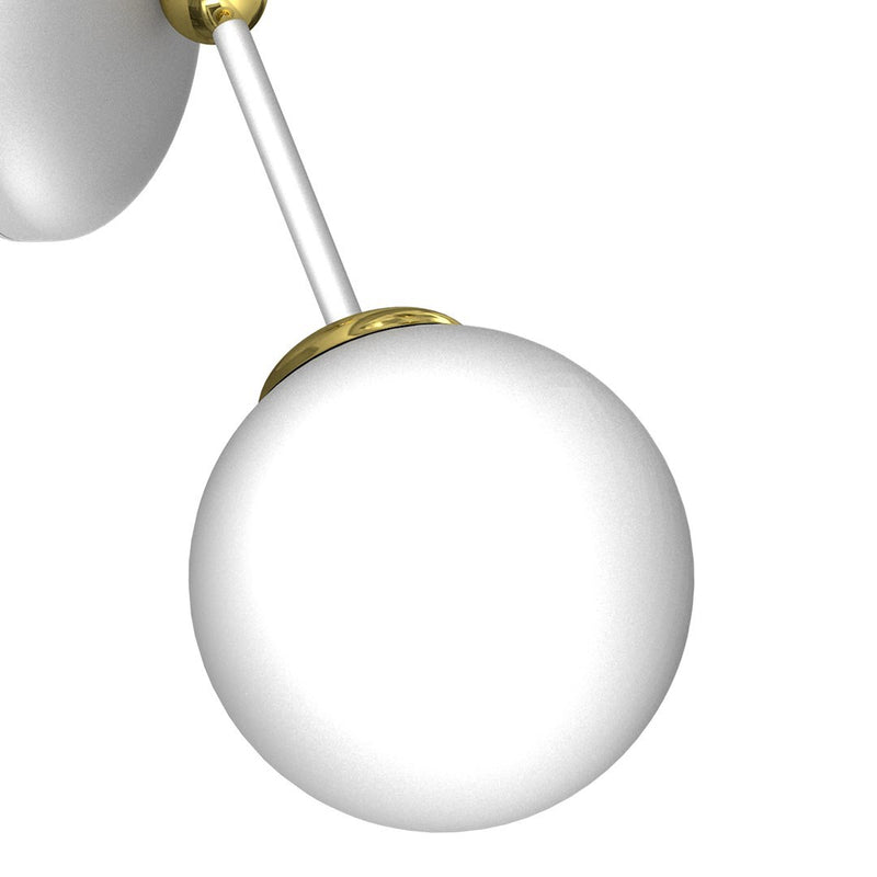 Milagro Joy 2L wall sconce lamp E14 H 52cm