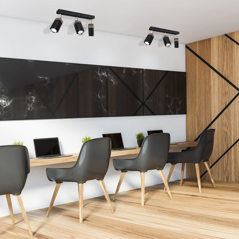 Milagro Solo 3L ceiling lamp GU10 H 17cm