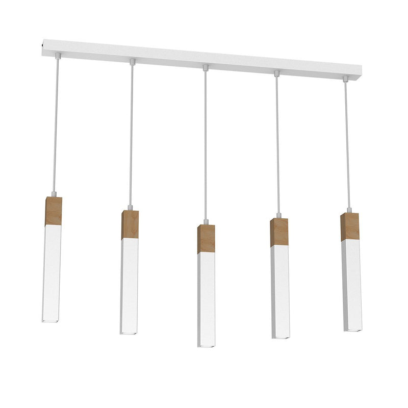 Milagro Solo 5L pendant lamp GU10