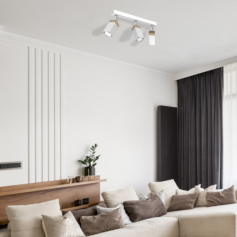 Milagro Solo 3L ceiling lamp GU10 H 17cm