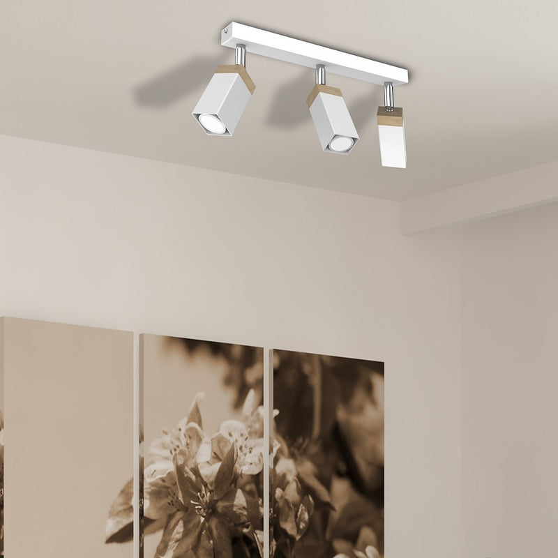 Milagro Solo 3L ceiling lamp GU10 H 17cm