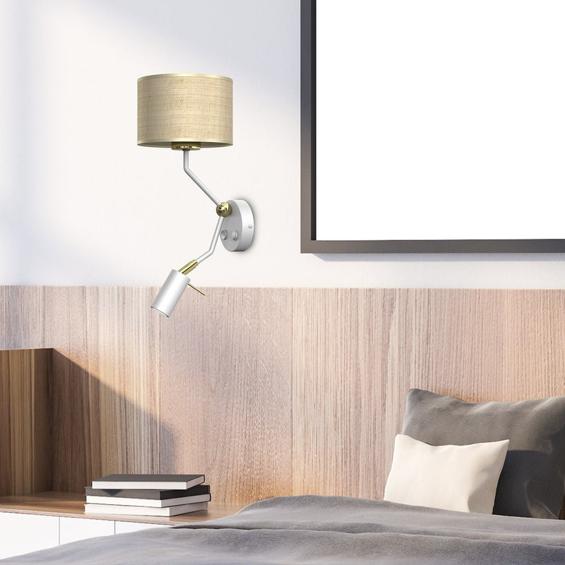 Milagro Marshal 2L wall sconce lamp E27 / GU10 H 38cm