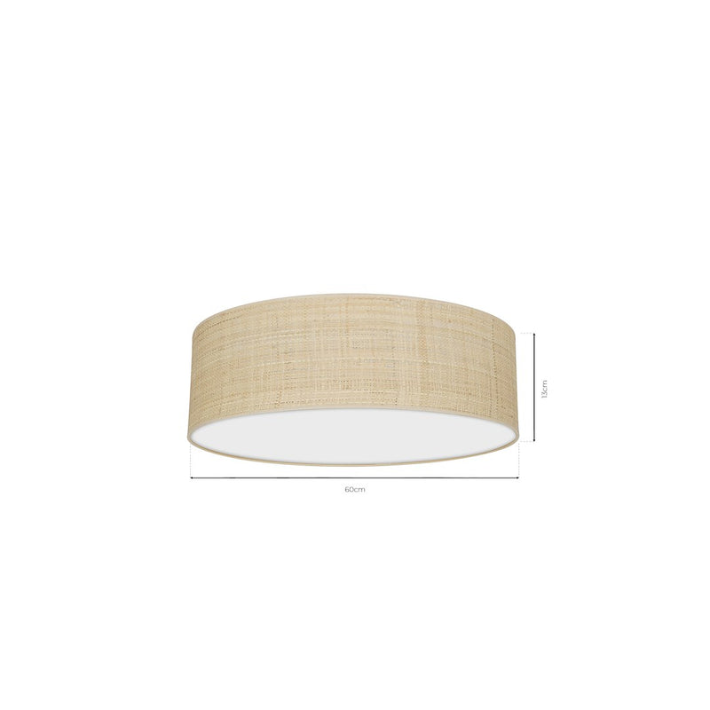 Milagro Marshal 3L ceiling lamp E27 H 13cm