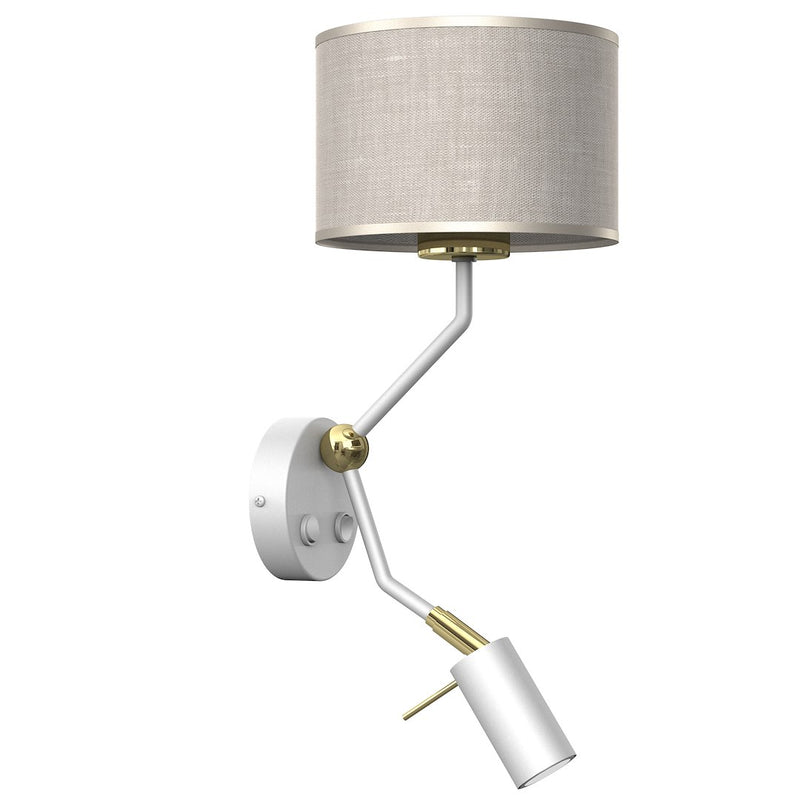 Milagro Lino 2L wall sconce lamp E27 / GU10 H 38cm