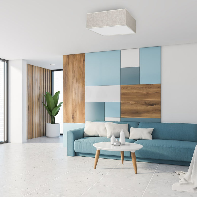 Milagro Lino 3L ceiling lamp E27 H 13cm