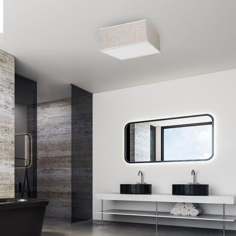 Milagro Lino 3L ceiling lamp E27 H 13cm