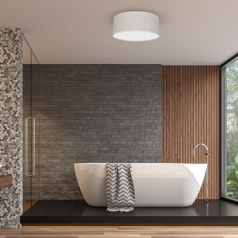 Milagro Lino 2L ceiling lamp E27 H 13cm