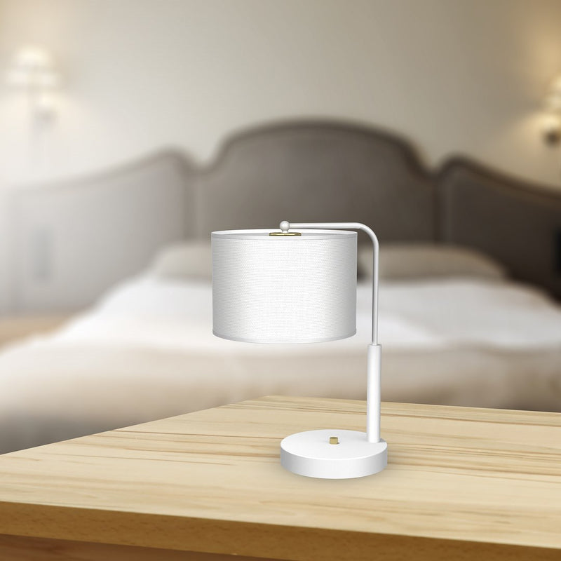 Milagro Albion 1L reading table lamp E27 H 37cm