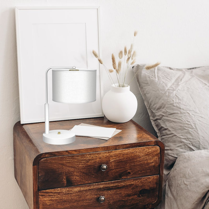 Milagro Albion 1L reading table lamp E27 H 37cm