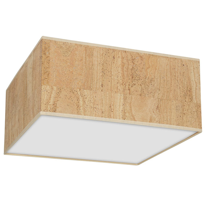 Milagro Cork 2L ceiling lamp E27 H 13cm