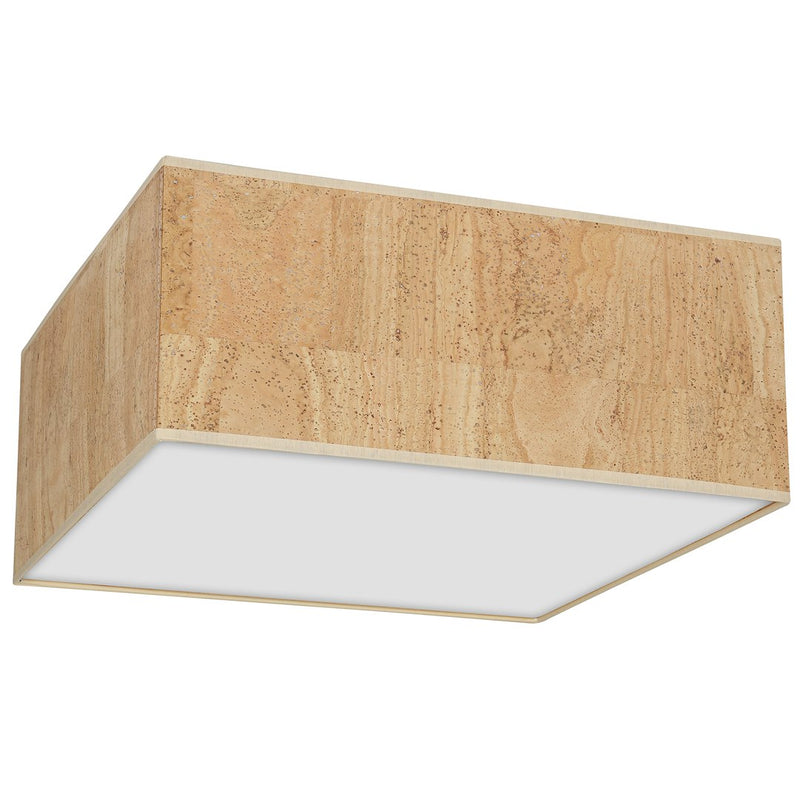 Milagro Cork 3L ceiling lamp E27 H 13cm
