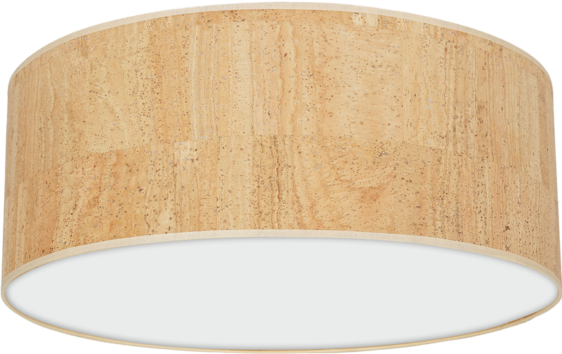 Milagro Cork 3L ceiling lamp E27 H 13cm