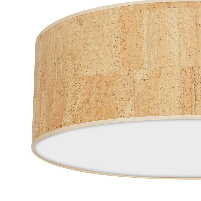 Milagro Cork 3L ceiling lamp E27 H 13cm