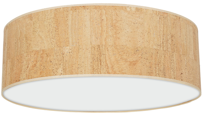 Milagro Cork 3L ceiling lamp E27 H 13cm