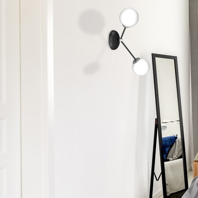 Milagro Joy 2L wall sconce lamp E14 H 52cm