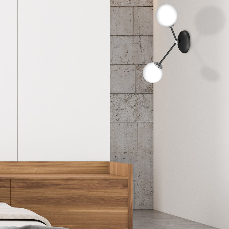 Milagro Joy 2L wall sconce lamp E14 H 52cm