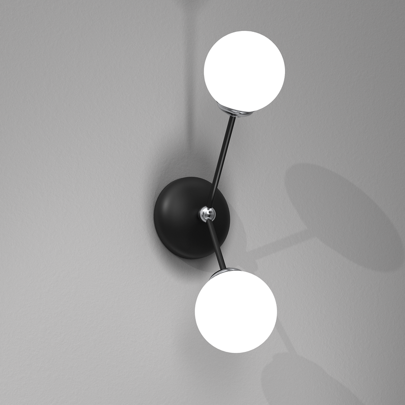 Milagro Joy 2L wall sconce lamp E14 H 52cm