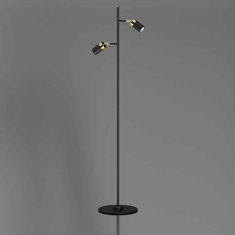 Milagro Joker 2L floor lamp GU10, black H 155cm