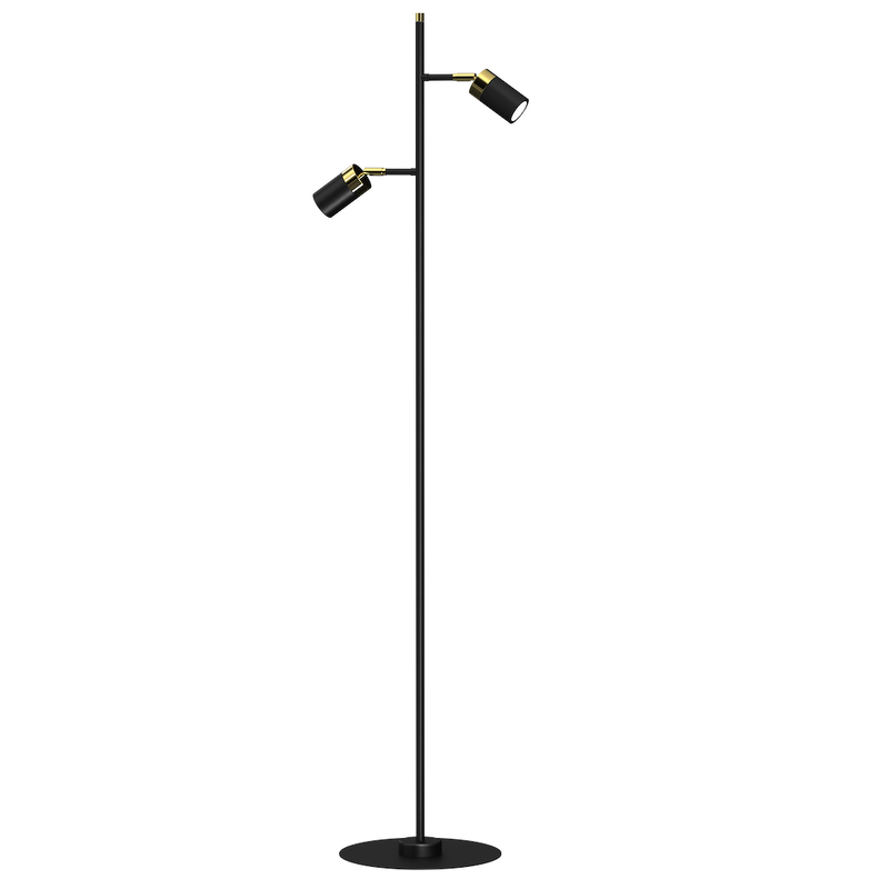 Milagro Joker 2L floor lamp GU10, black H 155cm