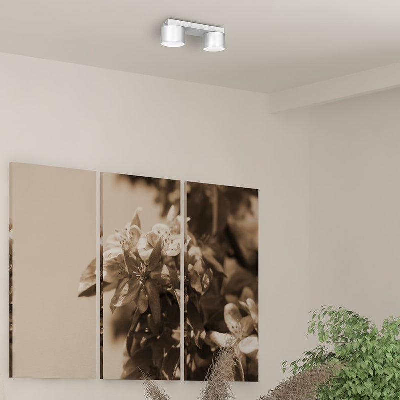 Milagro Dixie 3L ceiling lamp GX53 H 8cm