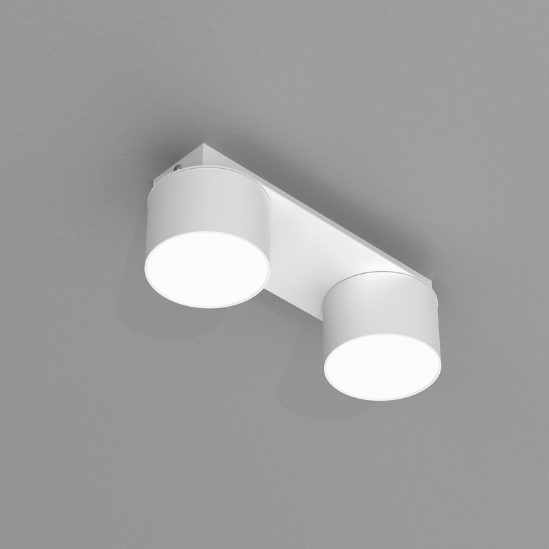 Milagro Dixie 3L ceiling lamp GX53 H 8cm