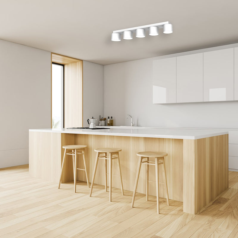 Milagro Dixie 5L ceiling lamp GX53 H 8cm