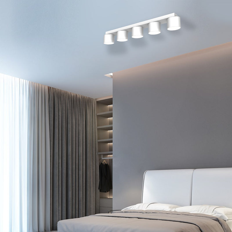 Milagro Dixie 5L ceiling lamp GX53 H 8cm