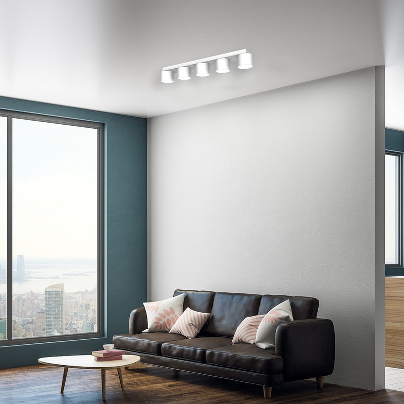 Milagro Dixie 5L ceiling lamp GX53 H 8cm