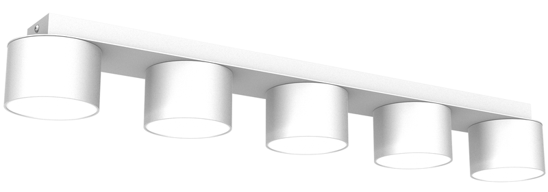 Milagro Dixie 5L ceiling lamp GX53 H 8cm