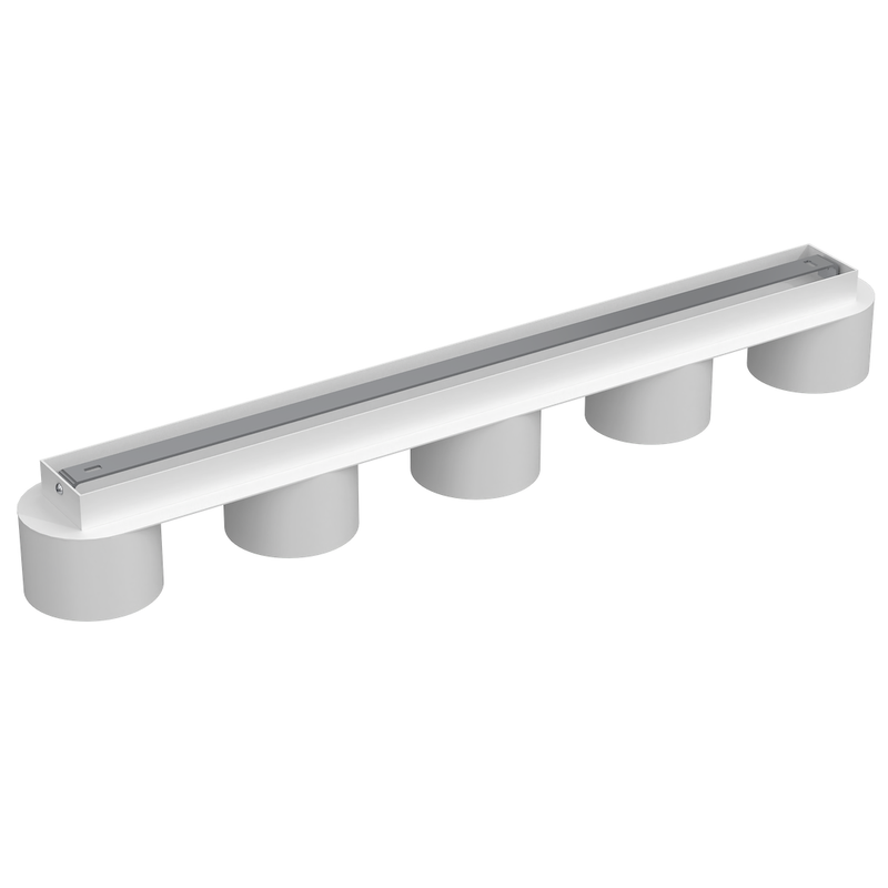 Milagro Dixie 5L ceiling lamp GX53 H 8cm