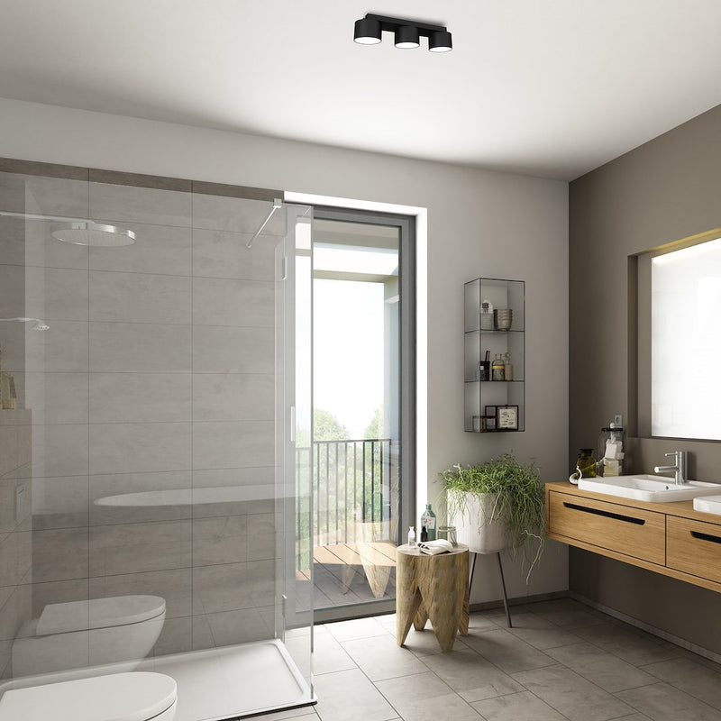 Milagro Dixie 3L ceiling lamp GX53 H 8cm