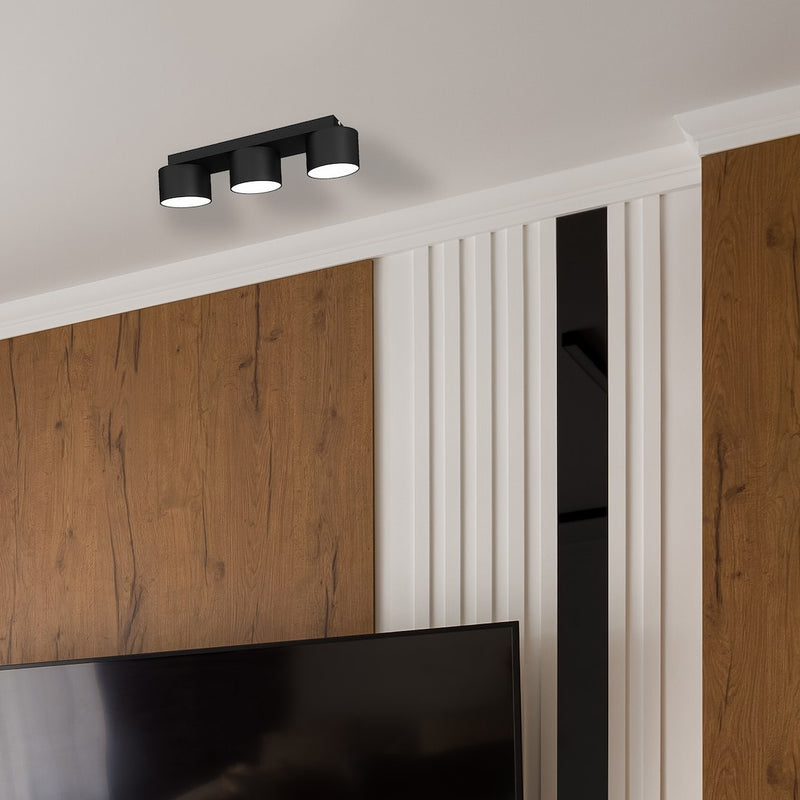 Milagro Dixie 3L ceiling lamp GX53 H 8cm