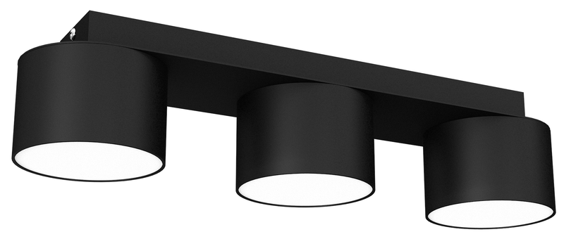 Milagro Dixie 3L ceiling lamp GX53 H 8cm