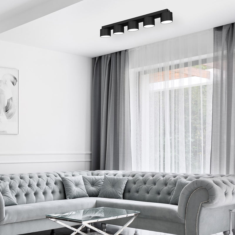 Milagro Dixie 5L ceiling lamp GX53 H 8cm