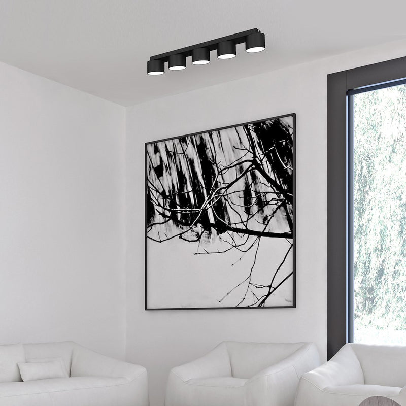 Milagro Dixie 5L ceiling lamp GX53 H 8cm