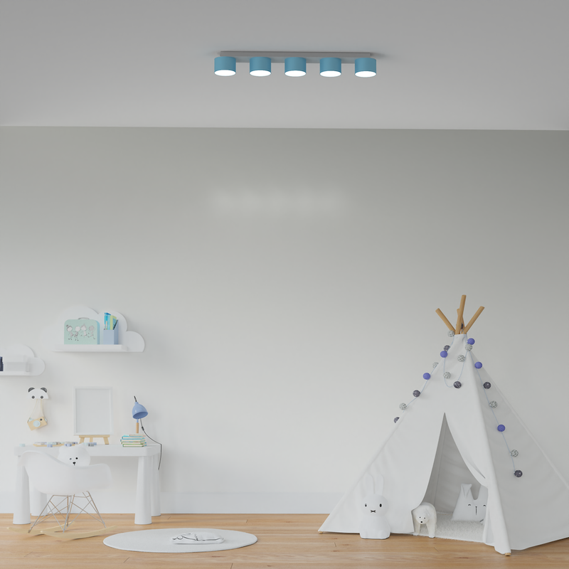 Milagro Dixie 5L ceiling lamp GX53 H 8cm