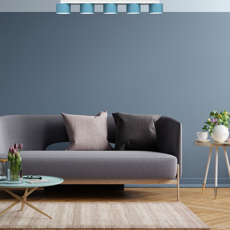 Milagro Dixie 5L ceiling lamp GX53 H 8cm