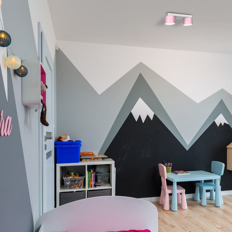 Milagro Dixie 3L ceiling lamp GX53 H 8cm