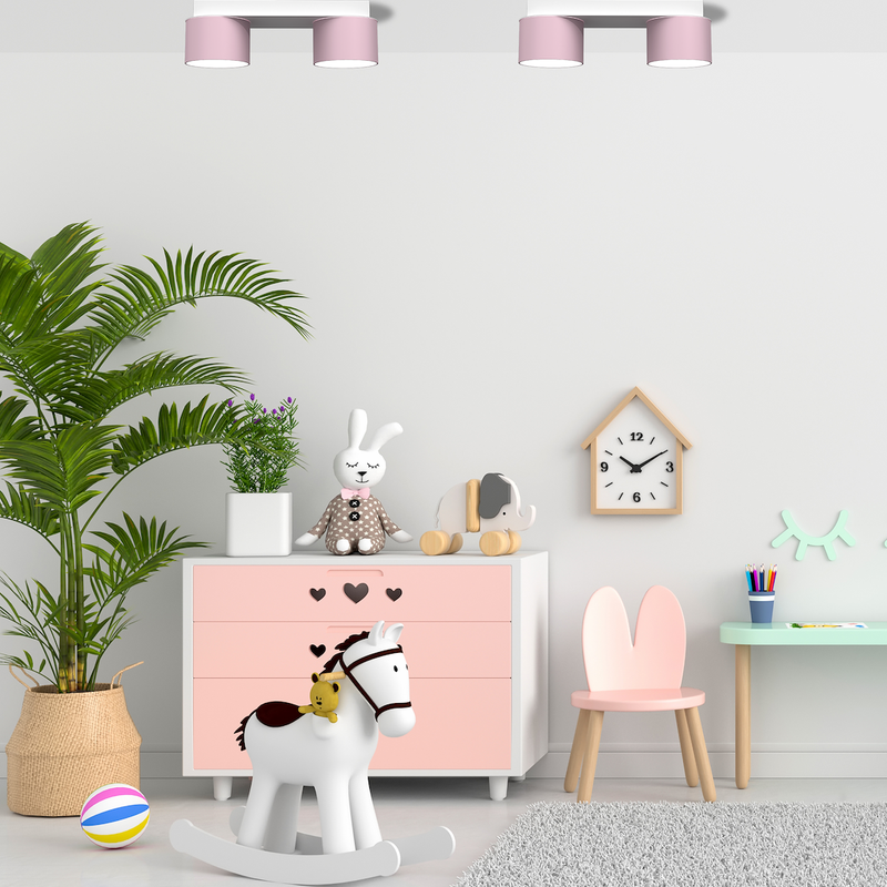 Milagro Dixie 3L ceiling lamp GX53 H 8cm