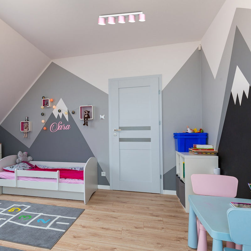 Milagro Dixie 5L ceiling lamp GX53 H 8cm