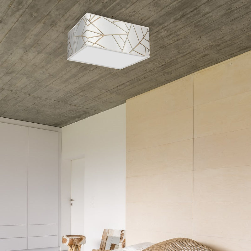 Milagro Ziggy 2L ceiling lamp E27 H 13cm