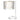 Milagro Ziggy 1L table lamp E27 H 37cm